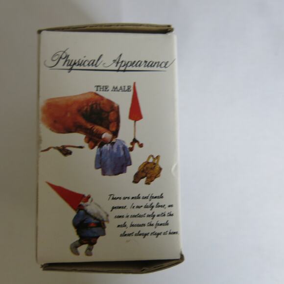 Vintage Klaus Wickl GNOME Mini Figurine Patrick In Box 2.25" 301663 Enesco 1993 - Picture 9 of 11